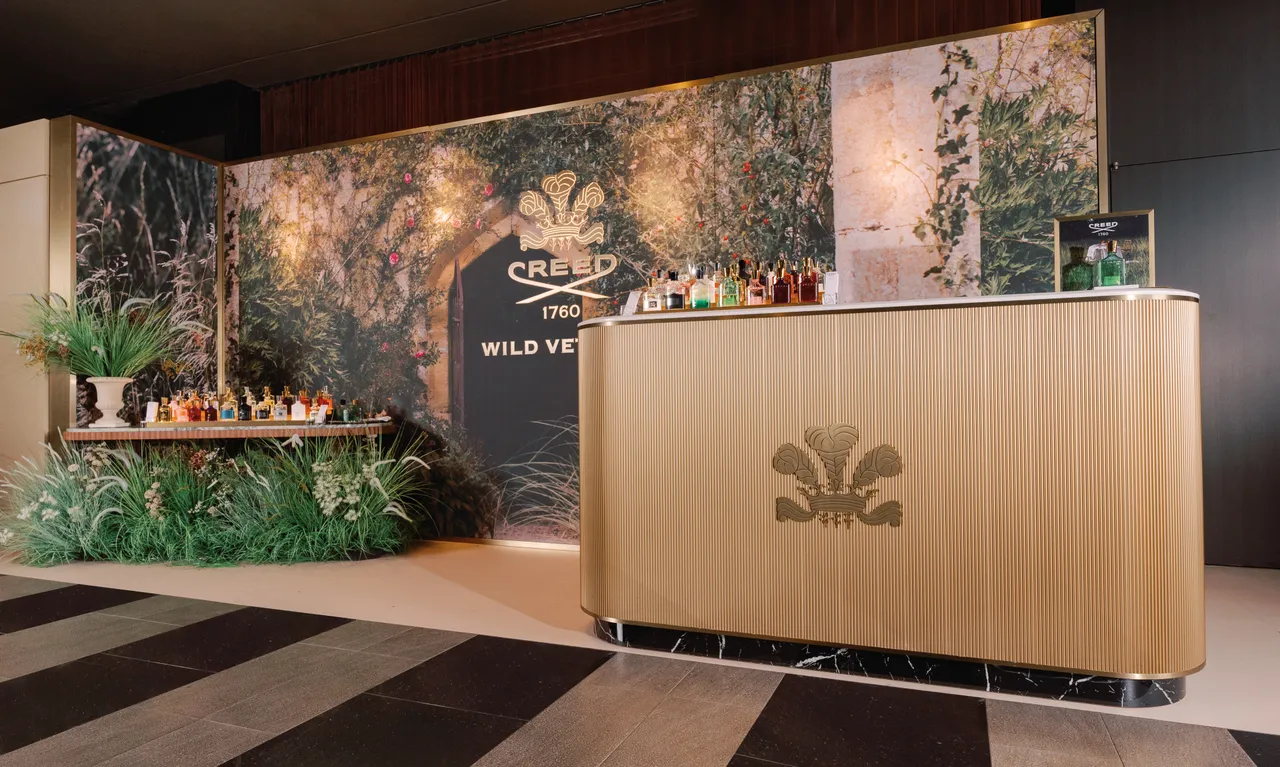 CREED自即日起至5/31，於台北新光三越 A11館1樓，打造台灣首間限時快閃店。品牌提供