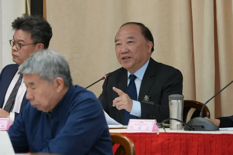 台大政治系退休副教授彭錦鵬，稱聽到朋友兩度確認，「馬英九已經明顯記性衰退」 。彭欣偉攝