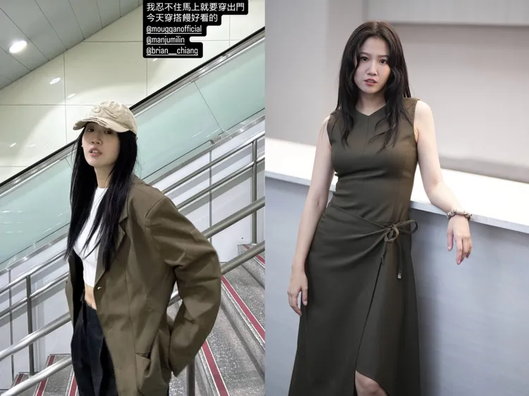 方志友去年底為戲宣傳時還有點肉肉的（右），今分享的照片瘦一圈。左翻攝方志友IG、右圖資料照、彭欣偉攝