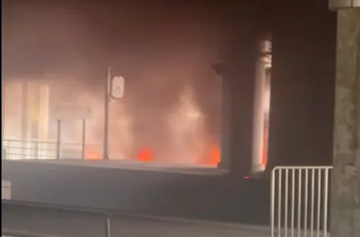 台鐵台中新烏日站濃煙直竄　緊急斷電灌救！原來是這地方起火