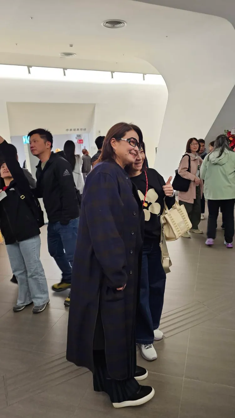 裘海正現身北流聆聽演唱會。讀者提供