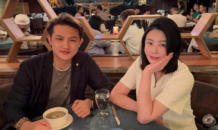 蕭淑慎與梁軒安結婚8年，信任基礎穩固。翻攝蕭淑慎臉書