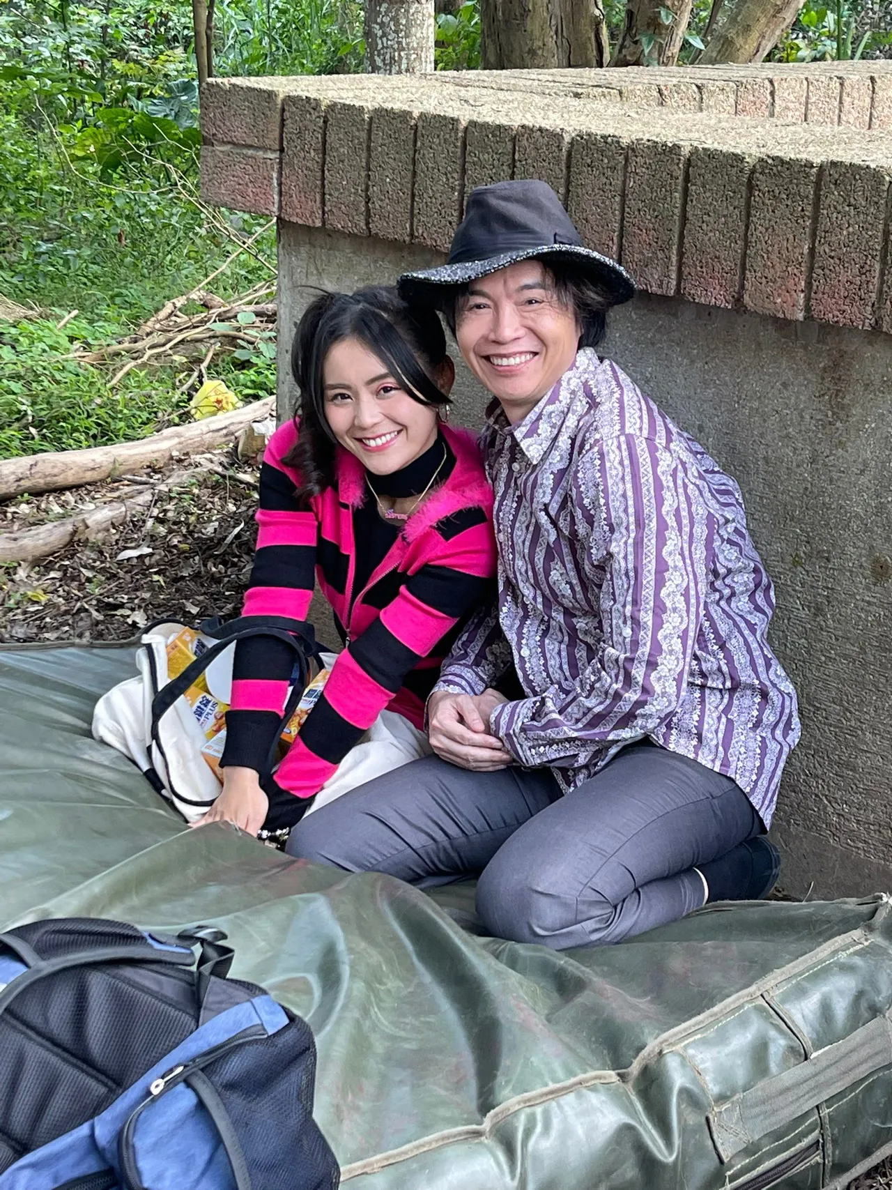 方琦與吳鈴山劇中展開流浪人生，相依為命的對手戲火花四射。民視提供