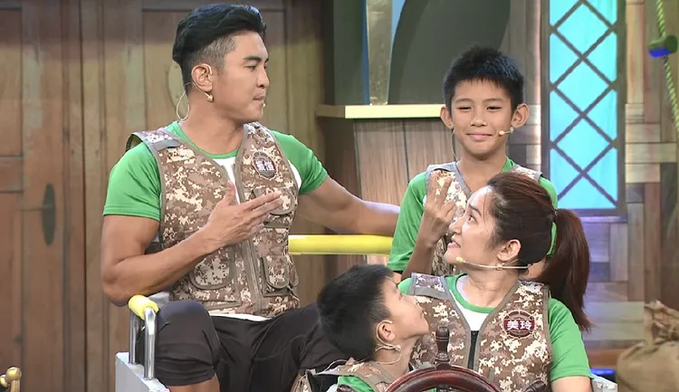 羅美玲生三兒家變「男子宿舍」。公視台語台提供