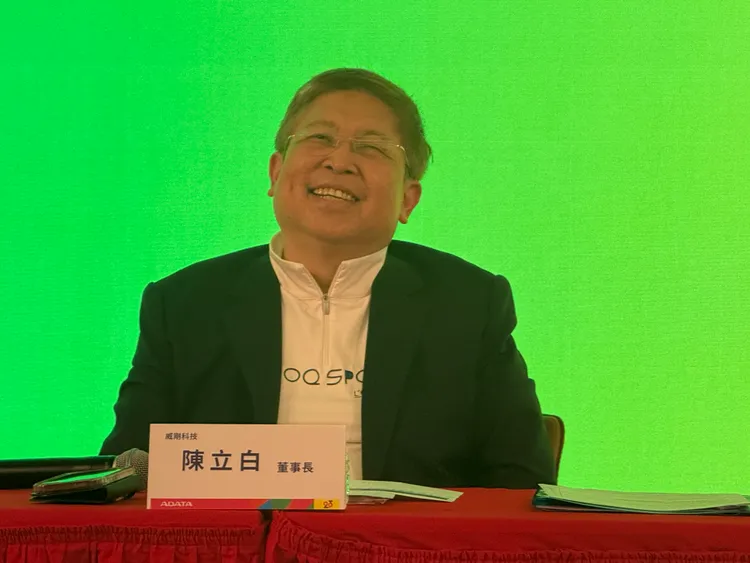 威剛董事長陳立白。呂承哲攝