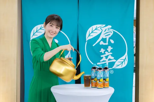 原萃推無咖啡因「鍋煮風味麥茶」　代言人田中千繪認證正統家鄉味 