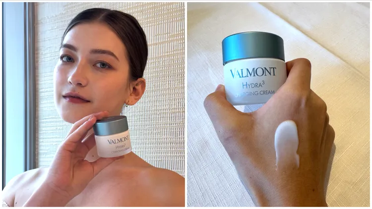 VALMONT 3D雲萃活水盈潤霜，50ml／8800 元。張家玲攝