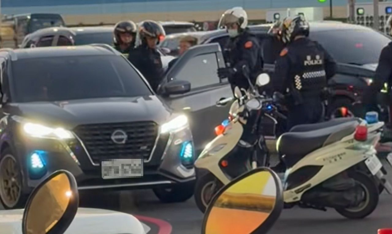 淡水行車糾紛亮辣椒槍 37歲女逃逸!警6小時逮人