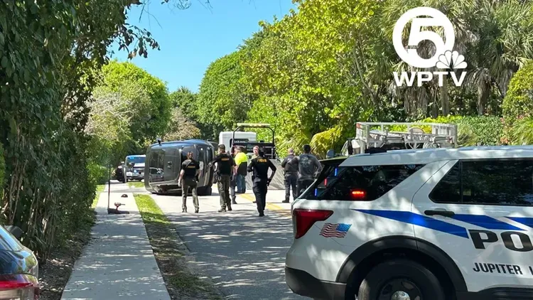 事故現場。翻攝WPTV