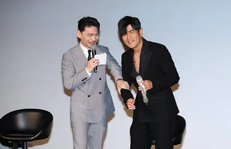 周杰倫與阿Ken相見歡。莊宗達攝