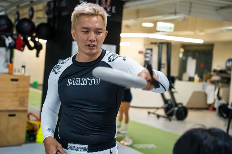 黃育仁是格鬥家。翻攝黃育仁臉書