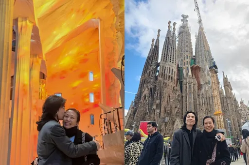 蕭敬騰甜吻愛妻畫面曝光　隔25年後重返西班牙！Summer驚喊：當年你才15歲