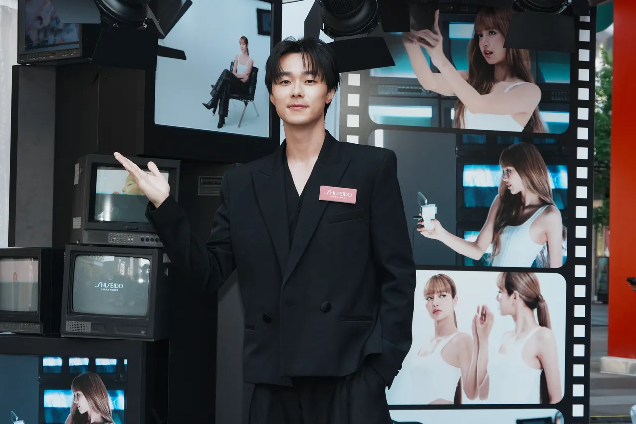 施柏宇今日出席「THE ULTIMUNE POP-UP」快閃店活動。彭欣偉攝