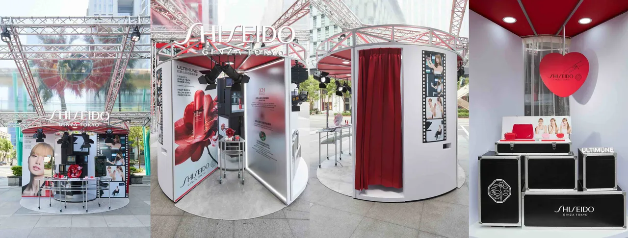 資生堂THE-ULTIMUNE-POP-UP。品牌提供