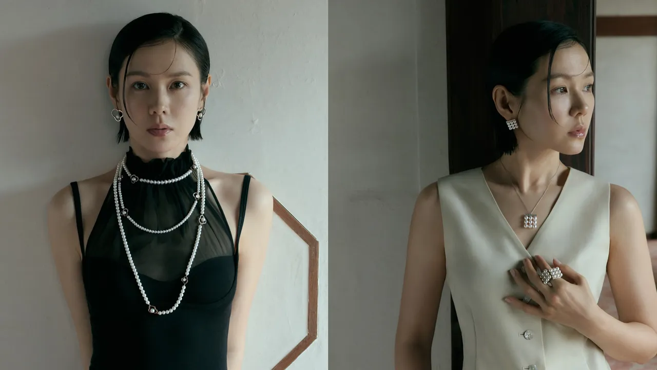 女神孫藝真成為TASAKI首韓國品牌大使。品牌提供