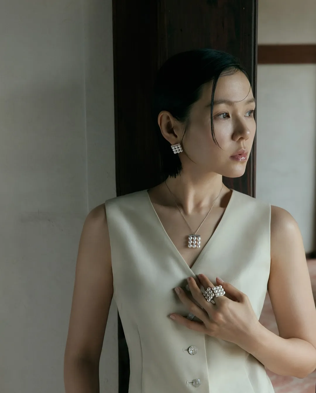 孫藝真成為TASAKI首位韓國品牌大使。品牌提供