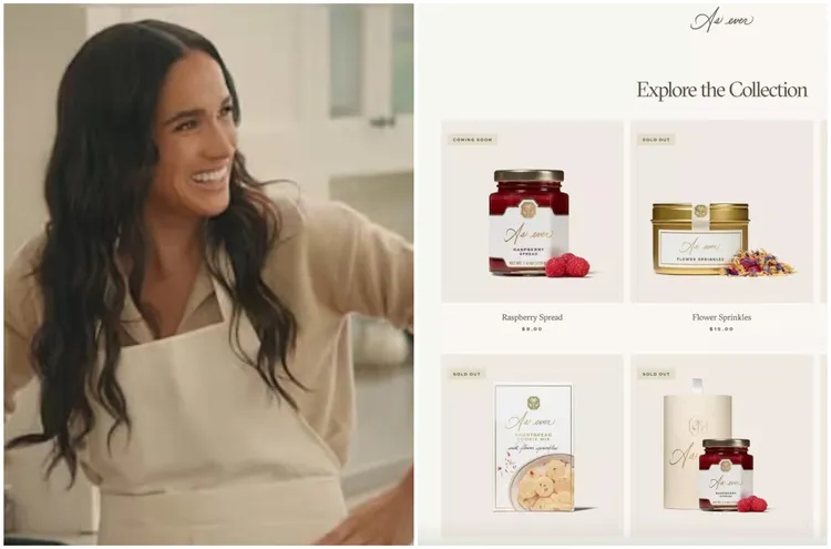 梅根馬可與Netflix合作推品牌As Ever，但傳出Netflix已撤資。翻攝官網、Netflix