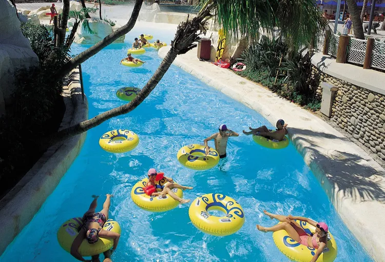 全長270米的漂漂河是是超人氣設施，來馬拉灣必玩。業者提供