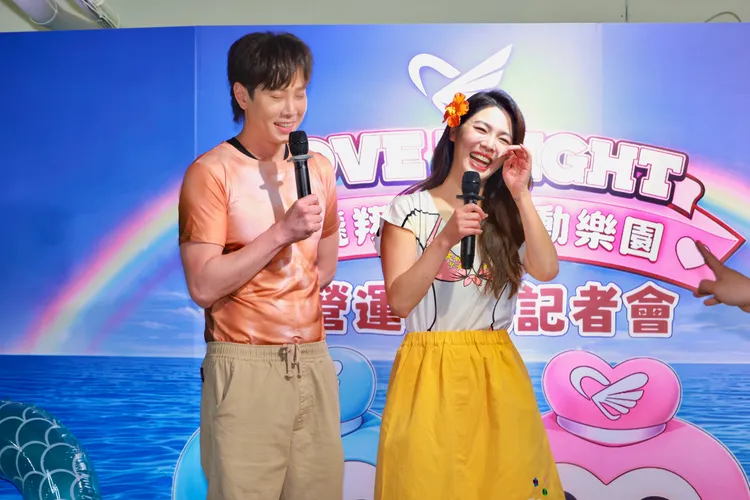 吳東諺和白家綺講到辛苦之處忍不住落淚。民視提供