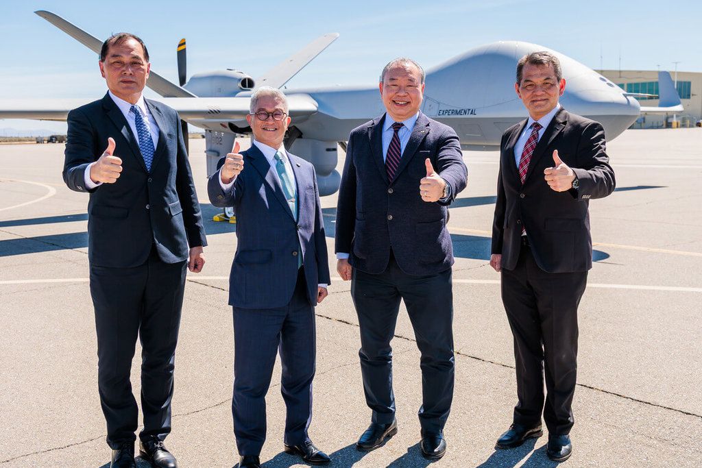 MQ-9B無人機首批2架在美交機 明年還有2架交付