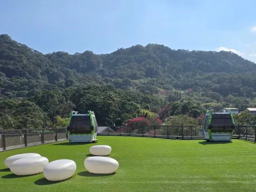 元宵紅月登場！貓空退役纜車變「天空花燈」