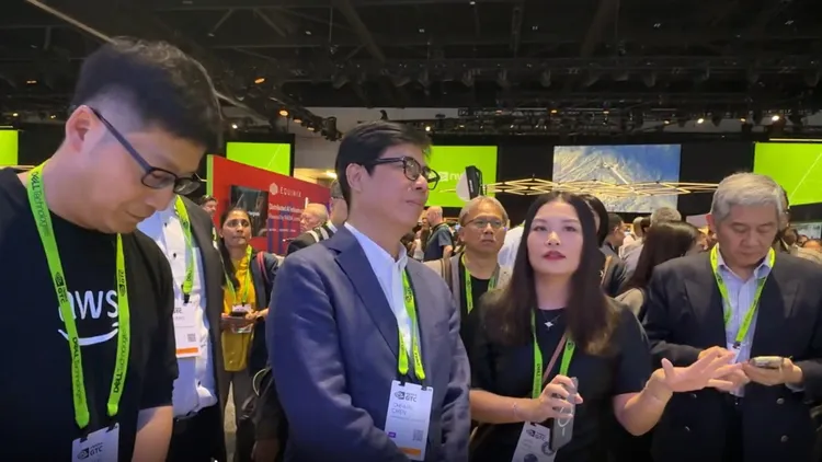 高雄市長陳其邁受邀參加NVIDIA 2026年GTC大會。翻攝畫面