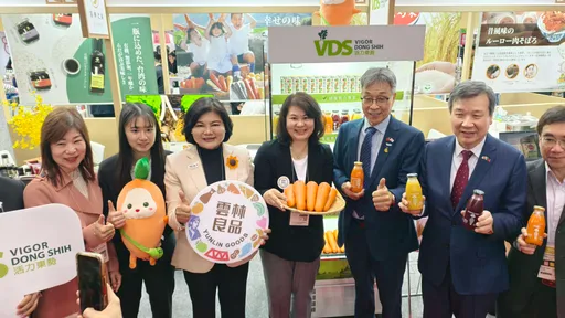 東京食品展開幕！張麗善帶隊　「雲林良品館」秀台灣糧倉堅強實力