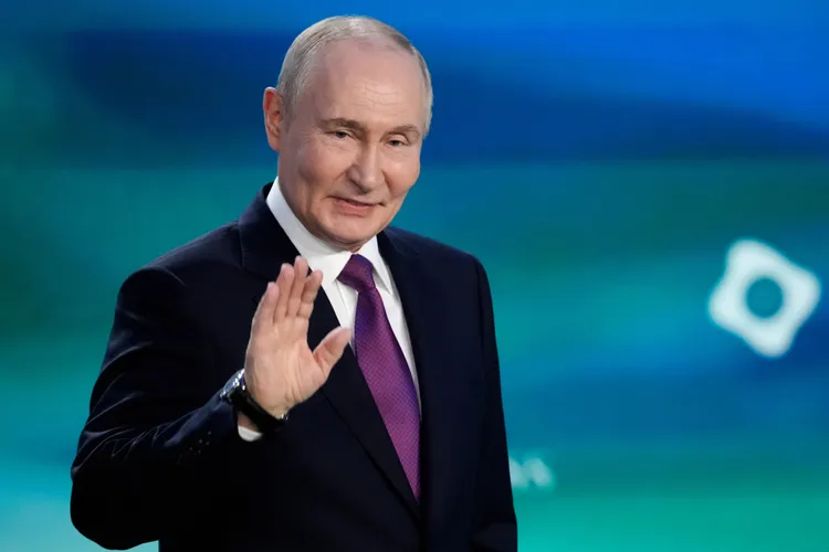 俄羅斯總統普丁。路透