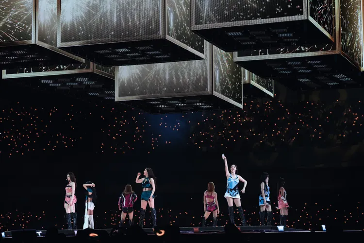 TWICE出道10年，終於來台開唱，南部北部粉絲都照顧到。Live Nation Taiwan提供