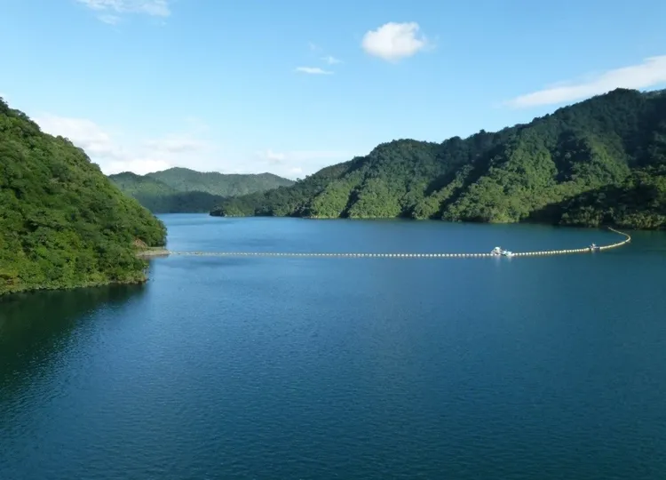 翡翠水庫每日支援板新地區約78萬噸用水。翡管局提供