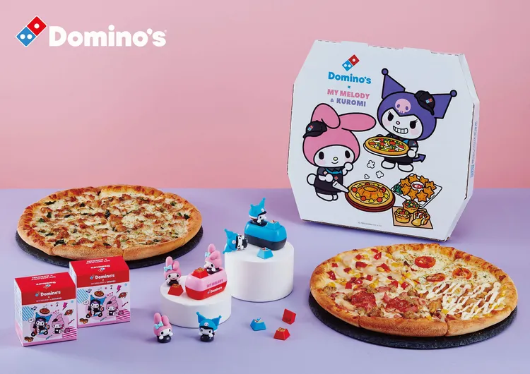 期間購買「萌力滿點套餐」即可免費拿走1個「鍵帽盲盒」。達美樂提供