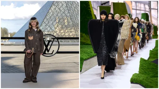 巴黎時裝周｜LV引領「超凡自然」美學　冬奧爆紅的劉美賢俏麗現身