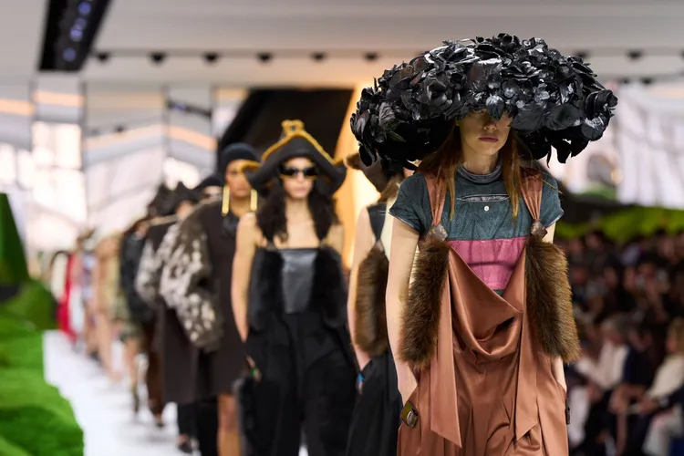 LV 2026秋冬大秀。品牌提供