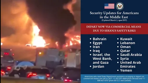 局勢惡化！美國急發十萬火急「撤離令」　公民立刻離開這14國