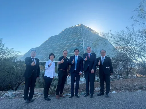 陳其邁訪美｜參訪「Biosphere 2」氣候變遷生態研究設施　加速落實淨零減碳