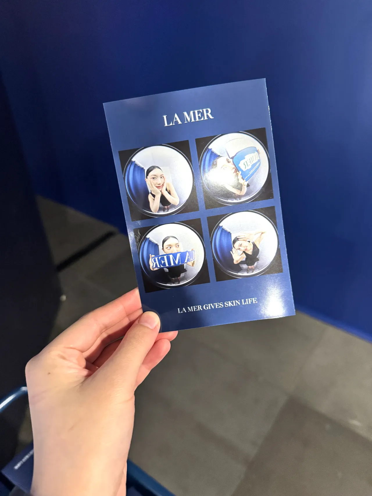 電眼拍貼。張家玲攝