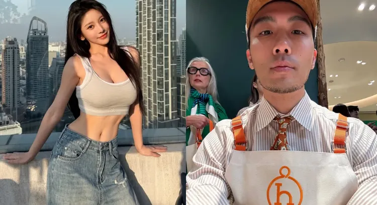 蔡瑞雪爆捲入已婚KOL凱文婚姻。翻攝蔡瑞雪、凱文IG