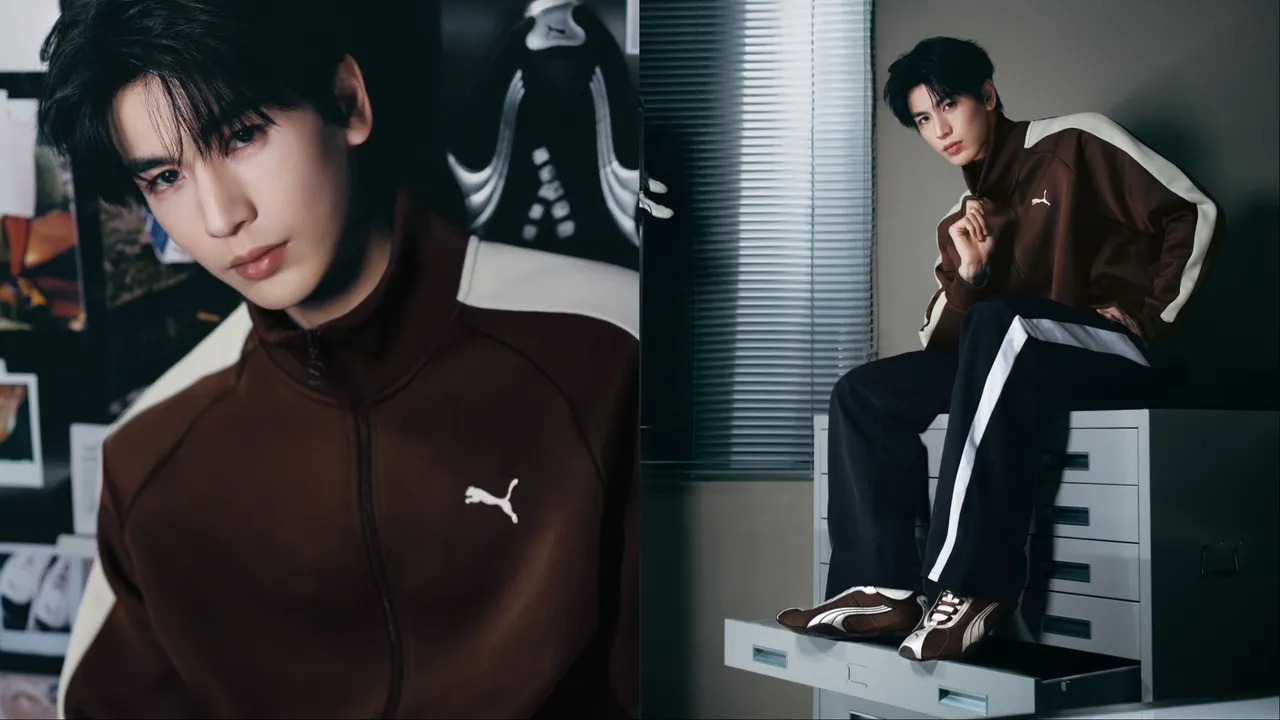 PUMA宣布張凌赫成為品牌代言人。品牌提供