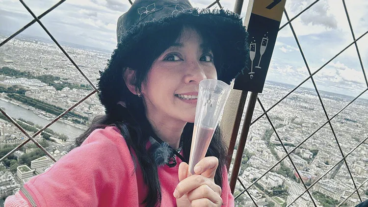 陳意涵。翻攝自陳意涵微博