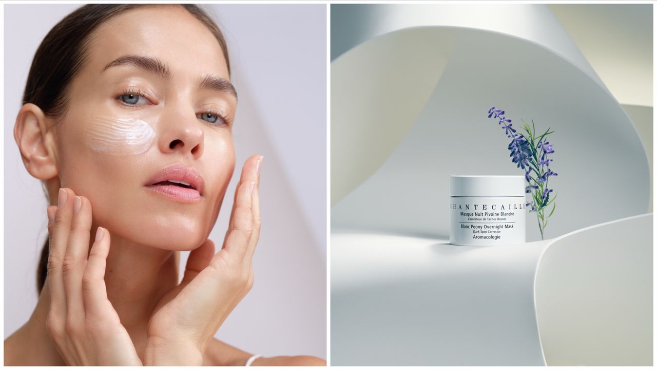 睡出母胎發光肌! 香緹卡雪牡丹面膜專利淡斑科技改寫夜間亮白
