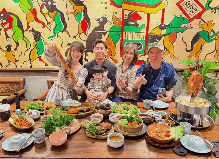 親子KOL「六一遛阿寬」實測開箱北越行程，創造家庭旅遊新回憶。業者提供