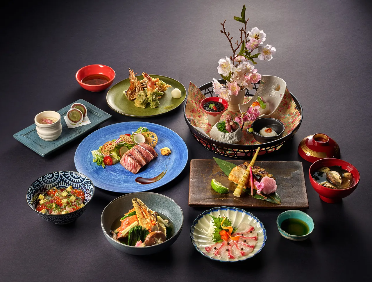 台北美福推春季日式美饌　櫻舞翠嵐‧春之盛宴集結櫻鯛、螢烏賊與鱈場蟹