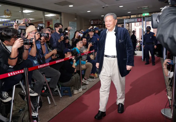 京華城案昨宣判，威京集團主席沈慶京被依照圖利罪判刑10年、褫奪公權5年。彭欣偉攝