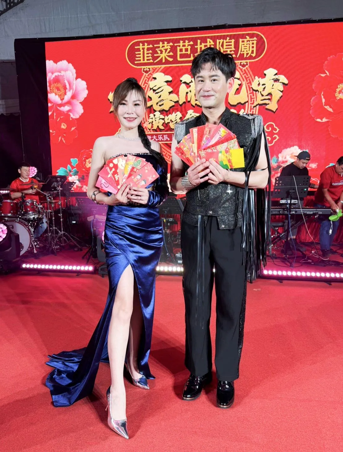 吳俊宏攜手林琇琪在新加坡帶來精彩的演出。豪記唱片提供