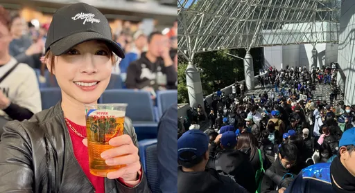 美女主播現身東京巨蛋　驚呼「全是台灣人太不可思議！」