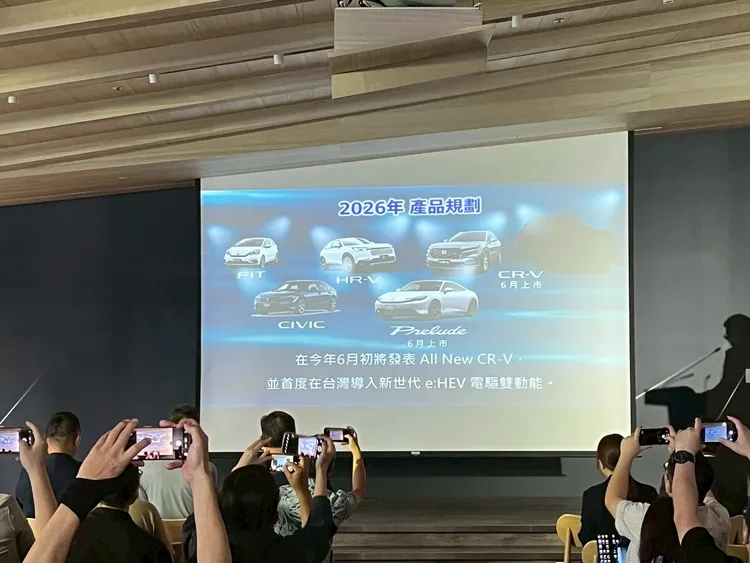 隨著CR-V e:HEV預計年中導入後，Honda將朝「全車系皆提供電油動力選擇」的方向邁進。周亦豪攝