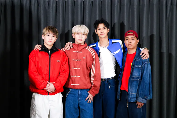偶像運動會，左起潘永安、勝銘、浦洋、小歐。踢帕娛樂提供