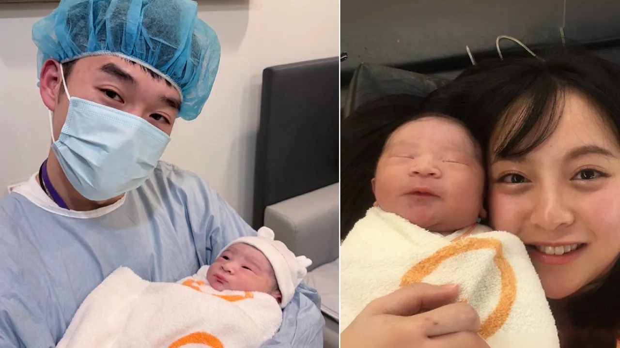 王齊麟報喜兒子迫不及待出生！心疼陳詩媛連下床都痛　做神隊友「未來一起努力」