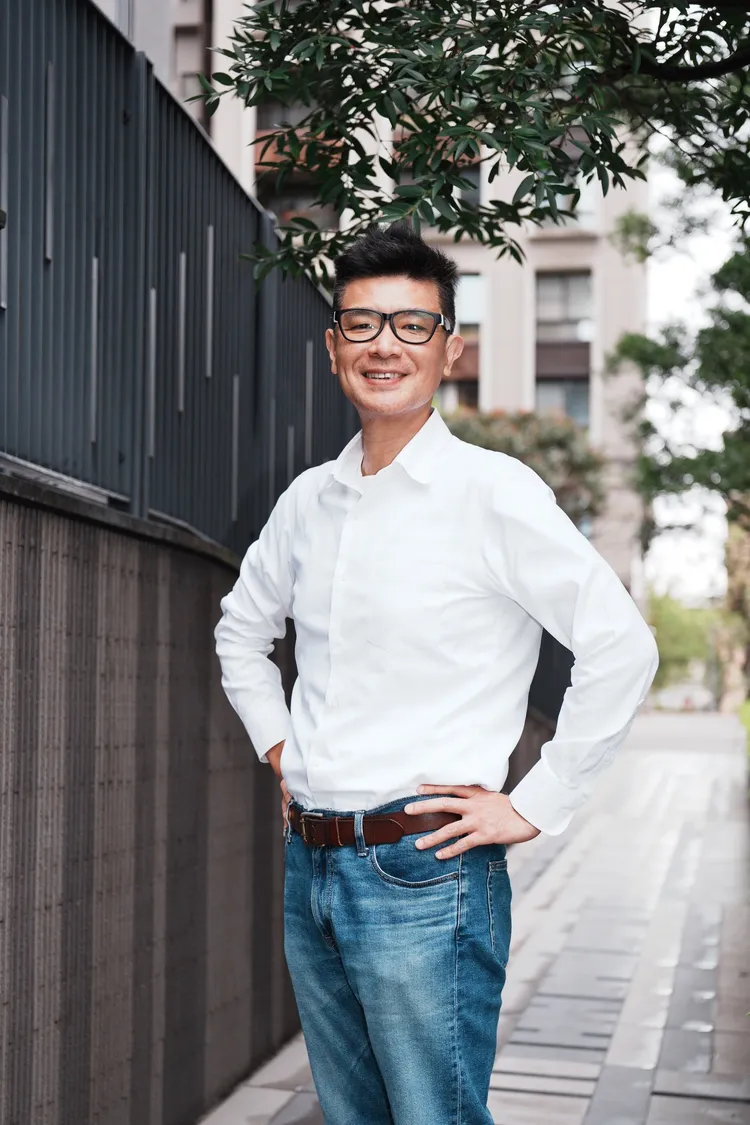 李文耀拋企業進駐基隆構想。彭欣偉攝