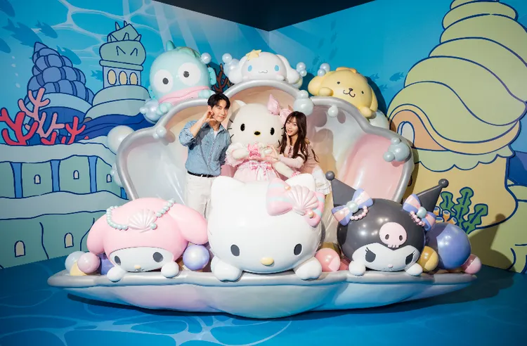六大 Sanrio 角色將於香港海洋公園內驚喜現身，以可愛的經典造型與大家近距離見面。業者提供